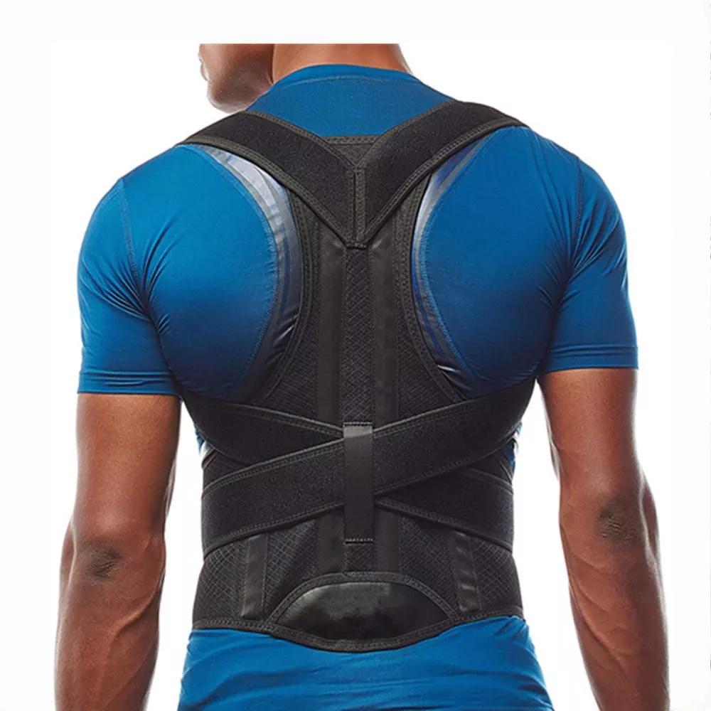 Soulagement de la douleur au dos avec système de poulie, ceinture de soutien de la taille pour hommes