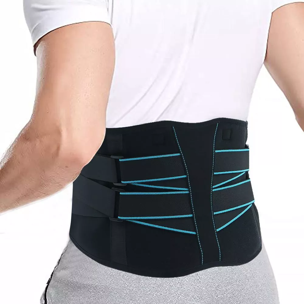 Support lombaire respirant à la taille, attelle pour le bas du dos pour la sciatique